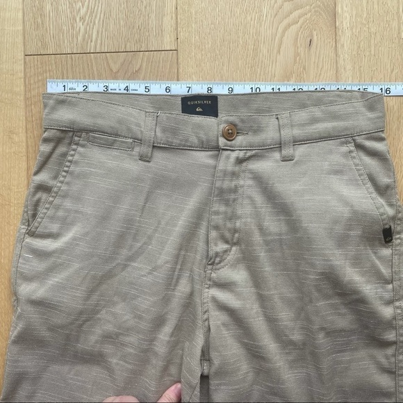 NWT  Quicksilver Amphibian slubbed shorts- 29 - Picture 9 of 10